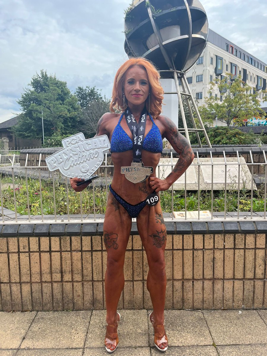 kayla26030829's tweet photo. Absolutely thrilled 2nd place pca wales #bodybuilding #pca #bikini #bikinitrained https://t.co/TWDxppdygg