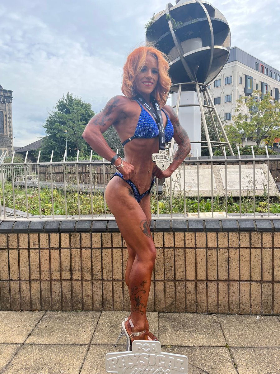 kayla26030829's tweet photo. Absolutely thrilled 2nd place pca wales #bodybuilding #pca #bikini #bikinitrained https://t.co/TWDxppdygg