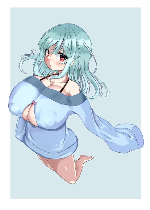 8.うちの子 羽衣芽 亜奈
好きな要素詰め込んだ子。身長は小さいけどおっぱいが大きい 口数が少なくて表情が乏しい 実は無知 