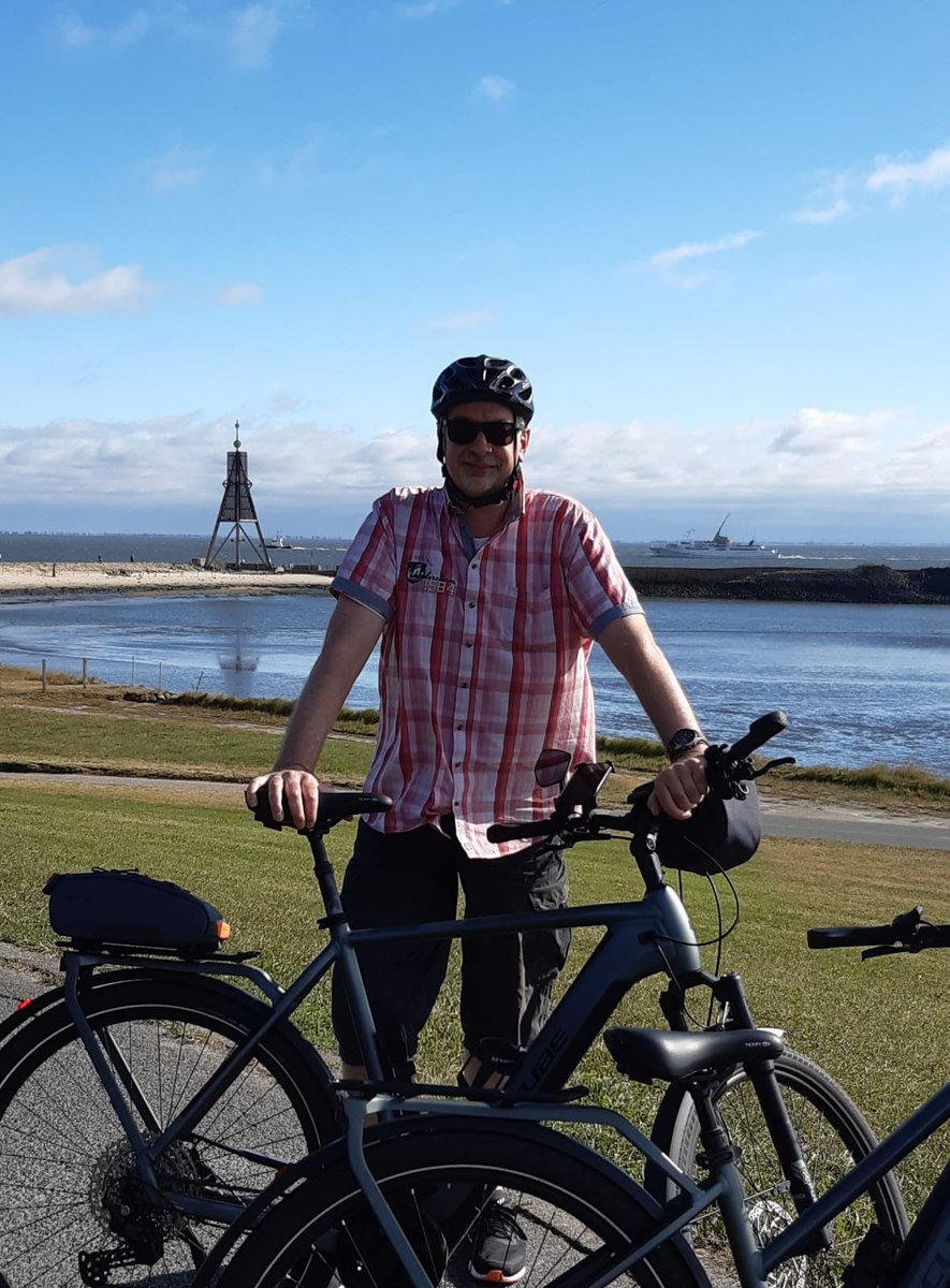 MarSta72's tweet photo. #EBike #Kugelbake #MSHelgoland 
#perfekterTag https://t.co/i8nHsAND29