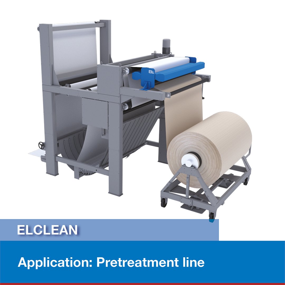 erhardt_leimer's tweet photo. Contamination of fabric webs is a common problem. We can help you fix that! 💪

💨 Our web cleaning system ELCLEAN is suitable for various applications and thus for cleaning different types of fabrics.

Contact us or learn more online: https://t.co/pTCXMG4fJA https://t.co/fo8GXq0kO0