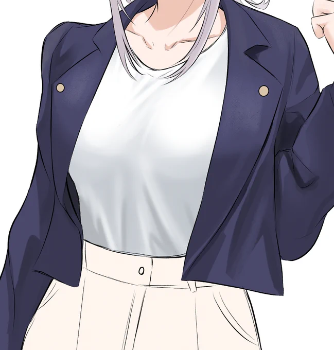 お洋服塗りしてた 