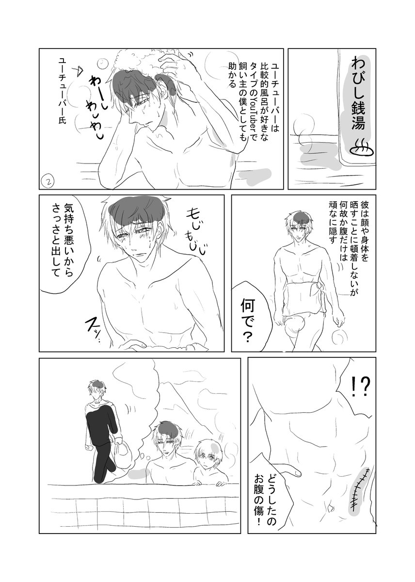 オリジナルな漫画。捨てユーチューバーを拾った少年の話。ユーチューバーの生態。 