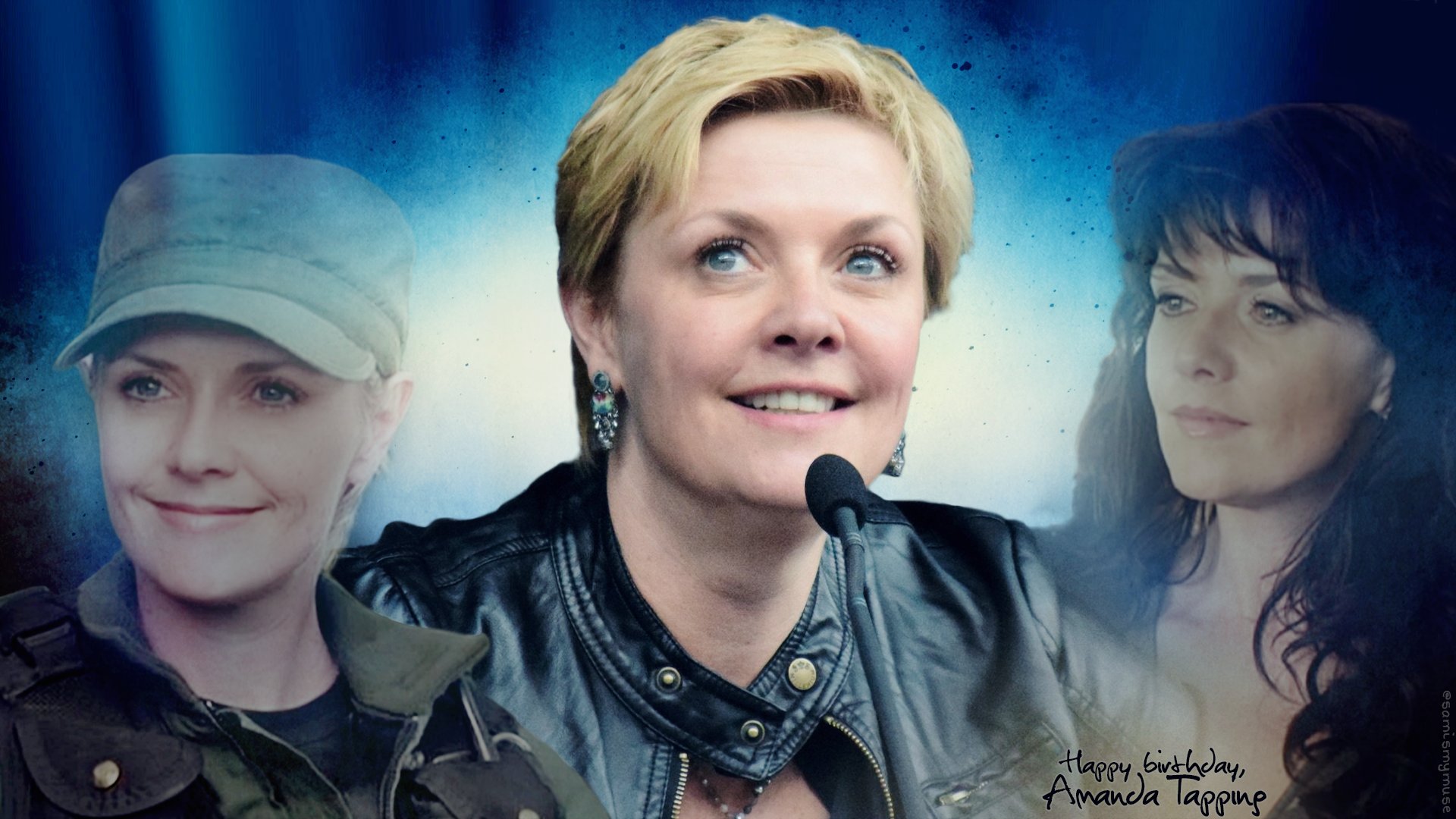  Happy birthday Amanda Tapping 