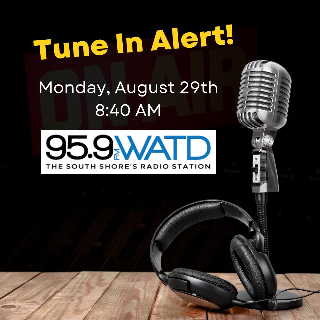 Tune into <a href="/959watdfm/">WATD-FM 🎙</a> this morning. I will be joining <a href="/RobHakala/">Rob Hakala</a> on 95.9 FM at 8:40.