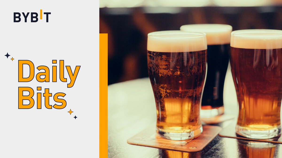 Bybit_Official's tweet photo. 📊 Most major altcoins saw mixed performances, with $AVAX leading the correction on a 7% loss over the weekend.

🍺 Brewery-focused BarrelDAO recently launched a collection of NFTs with a side of limited edition @solana -themed beer. 

👉 Read more here: https://t.co/FhLQDjsWqU https://t.co/D2SXGMpPsU