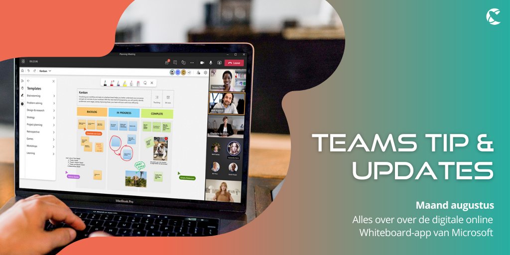 I4YOUtweets's tweet photo. Teams tip van de maand augustus 🙌🏼
In onze nieuwste teams tip, vertelt Maurits je alles over de digitale whiteboard app van Microsoft en de nieuwste updates ➡️ https://t.co/64GSC3RD6D
#i4you #teams #samenwerken #microsoftteams #whiteboard https://t.co/IgcsHQLBTX