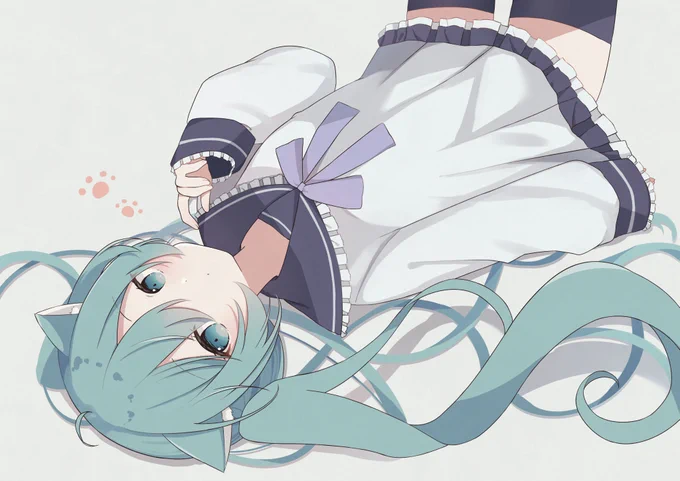 猫ミク#初音ミク 