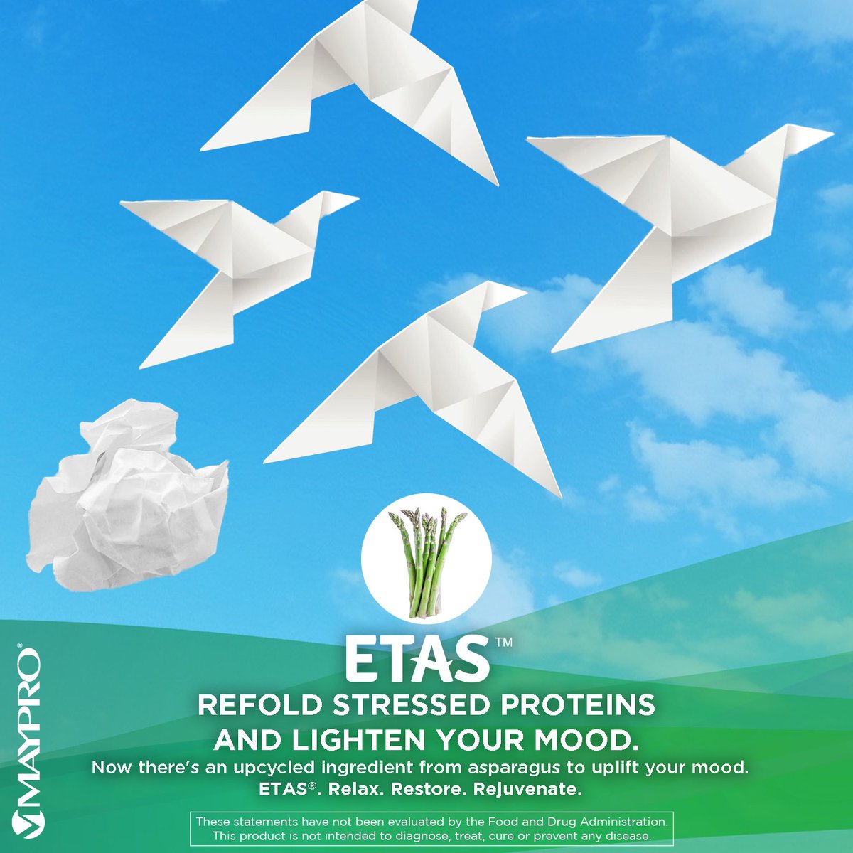MayproGroup's tweet photo. One ingredient supports restful sleep, cognitive function, and stress reduction. It is time to relax, restore, and rejuvenate with ETAS®.

Upcycle and uplift with ETAS®.

#Supplement #Health #Organic #NutritionalIngredients #QualitySleep #GoodMood #Relax #Restore #Rejuvenate https://t.co/EKxLhJu6Vp