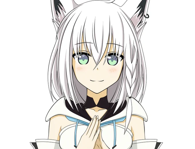 #白上フブキ #絵フブキ 