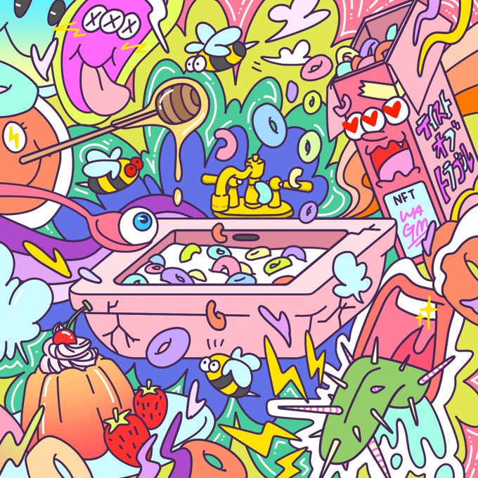 Idaa_Nft's tweet photo. 『 Taste of Trouble 』
リストしました！
🔻0.013 eth (polygon)

https://t.co/HlLcALv7pq

#nftart #nftcollector #NFTJapan #NFTdrop #NFTs #nft https://t.co/Sl8TWfwqHL