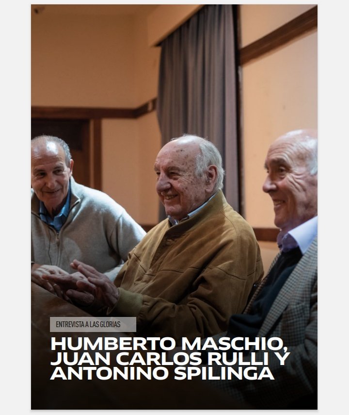 DptoCultEHistRC's tweet photo. Entrevista a Maschio, Rulli y Spilinga, el recuerdo de Quique Wolff sobre aquel equipo, el accidentado viaje en avión y ¿qué tiene que ver el recordado Pantera con la canción "y ya lo ve, es el equipo de José"? https://t.co/lu7I2KpCPR