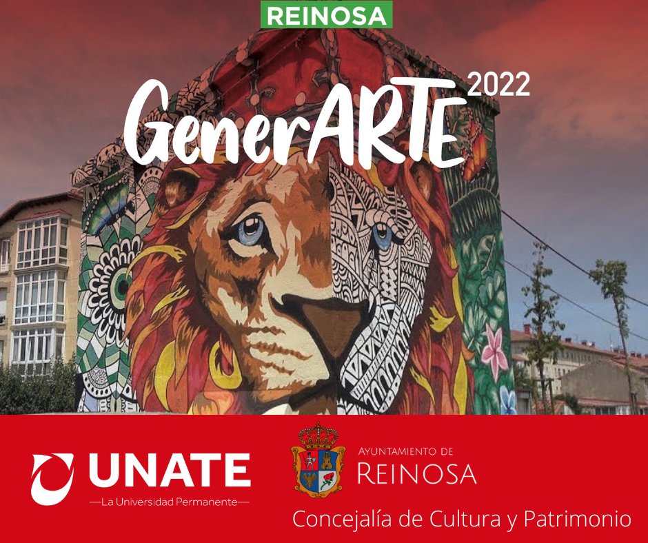 UnateCantabria's tweet photo. I Edición de Generarte en #Reinosa #arte entre generaciones y también, el arte desde diferentes generaciones. Una cita para no perderse el 2 y 3 de septiembre
https://t.co/fBu6r0QnvF
@CantabriaUnate @AytoReinosa @ViveCampoo @radioaguilar https://t.co/n10ZMQoMW5