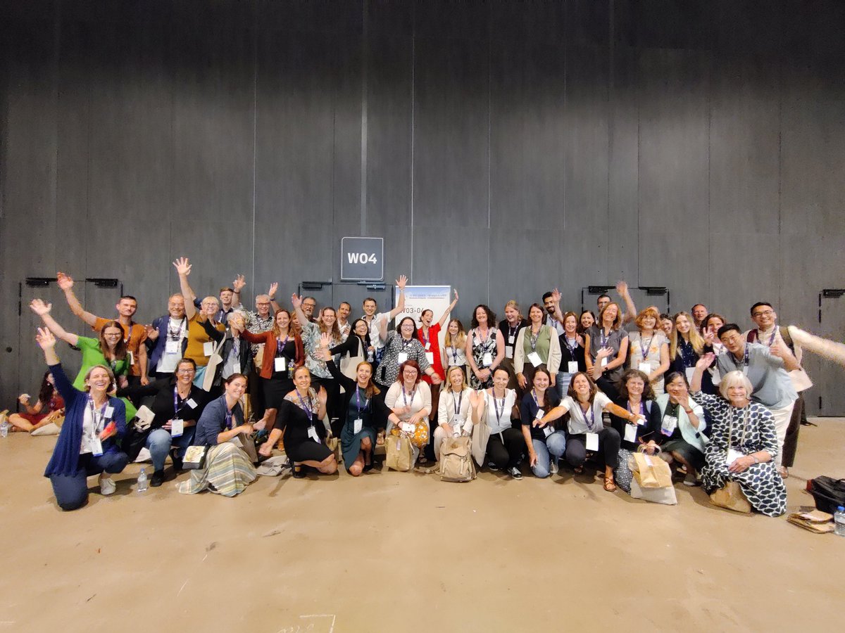 Staff, students and alumni of the @OTEuroMSc together at @thewfot #wfot2022 World congress. If you want to know more about our international MSc program, find one of us wearing an 'ask me' badge and let's connect! #occupationalscience #OccupationalREvolution #occupationaltherapy