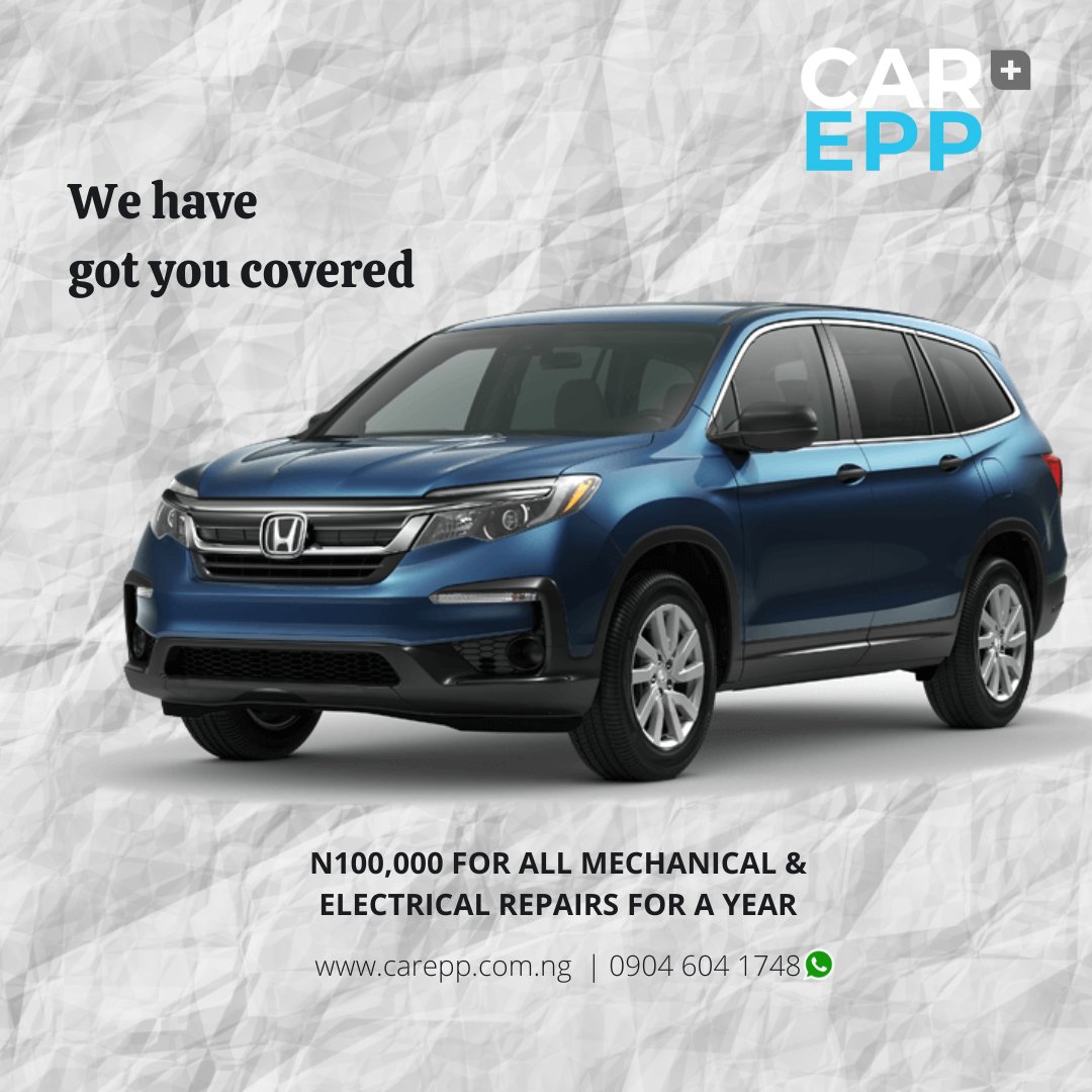 careppng's tweet photo. Stop complaining about Hondas. Get on CAR EPP for as low as N80,000/year and drive with peace of mind.  https://t.co/yWGmXiJwGb or call 0904 604 1748 #hondalove #acuralove https://t.co/2GN59JTRaW