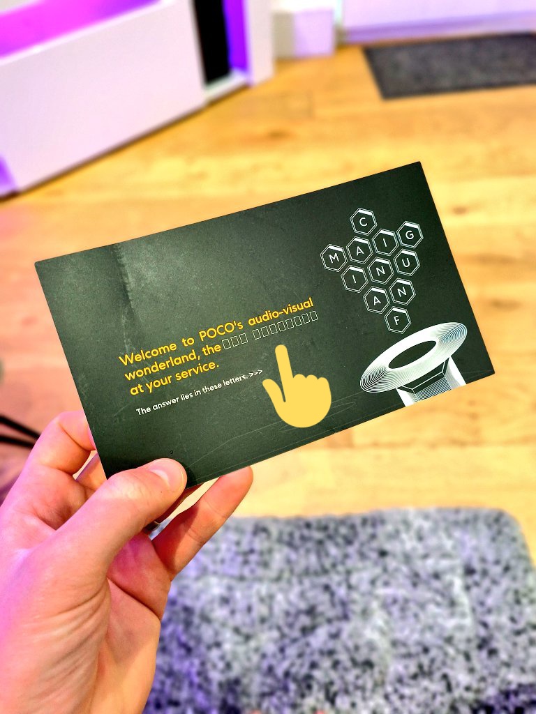 asbytofficial's tweet photo. 🔥 GIVEAWAY!! 🔥

Want the brand new POCO phone?

All you have to do to enter is:

👉 Follow &amp; Retweet
👉 Crack the code on the card &amp; tell me what the POCO M5s slogan is? 
👉 Use hashtag #POCOM5s

Winner will be chosen at random &amp; announced 31st Aug!

(WORLDWIDE #Giveaway 🌏♥️) https://t.co/gD61oRObqj