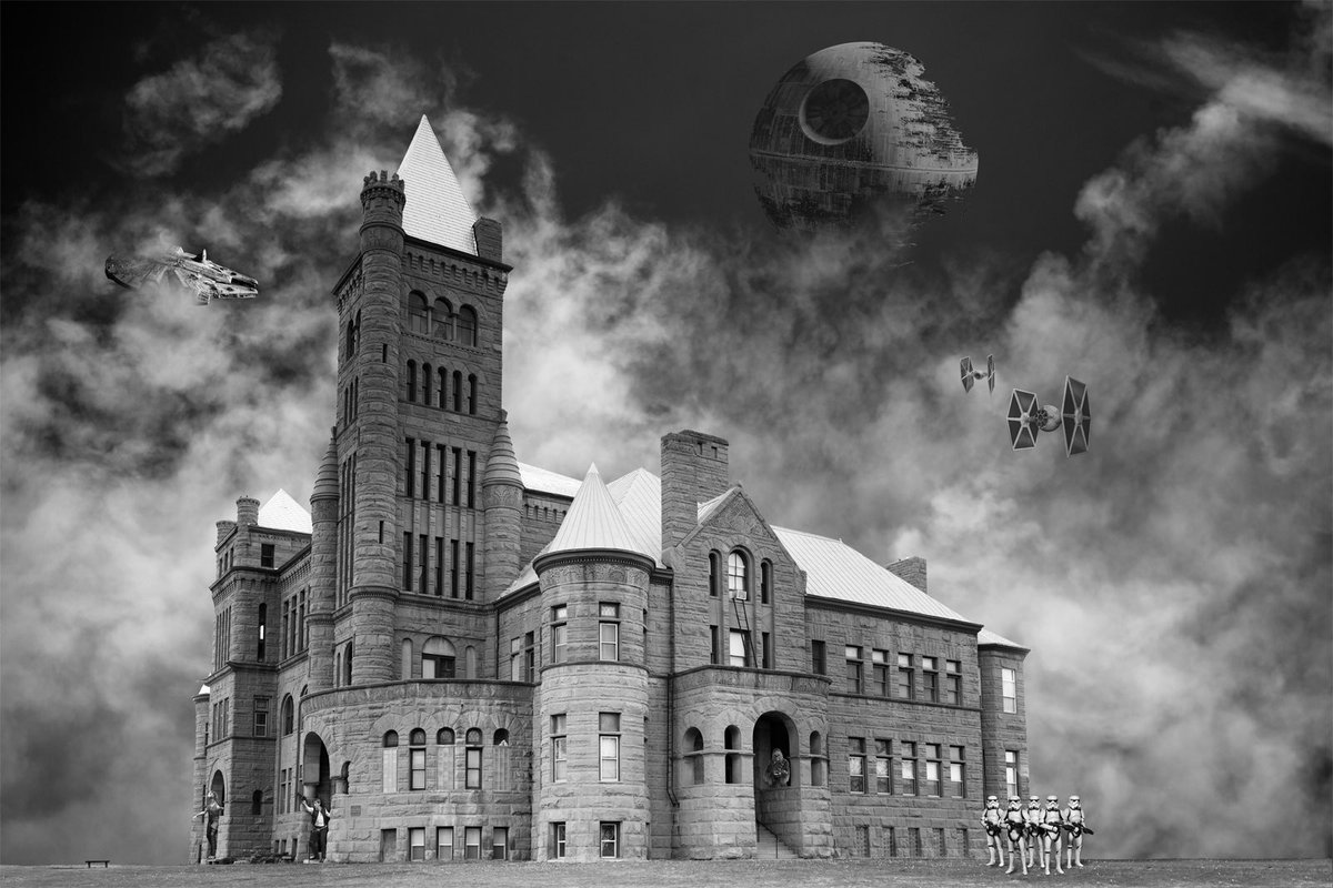 faelgaulds's tweet photo. @DailyPicTheme2 @PanoPhotos There are lots of #vertical lines and corrected #vertorama images in this Star Wars reimagined view of a local landmark here in Westminster, Colorado. #DailyPictureTheme #PillarofFire #Belleview https://t.co/DEs7jEc6OA