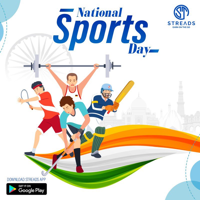 Champions keep playing until they get it right.

HAPPY NATIONAL SPORTS DAY !

#sports #india #country #fitness #champions #getfit #sportsbikelife #playsports 
#sportsday #sportsday2022 #NationalSportsDay
#nationalsportsday2022 #happynationalsportsday