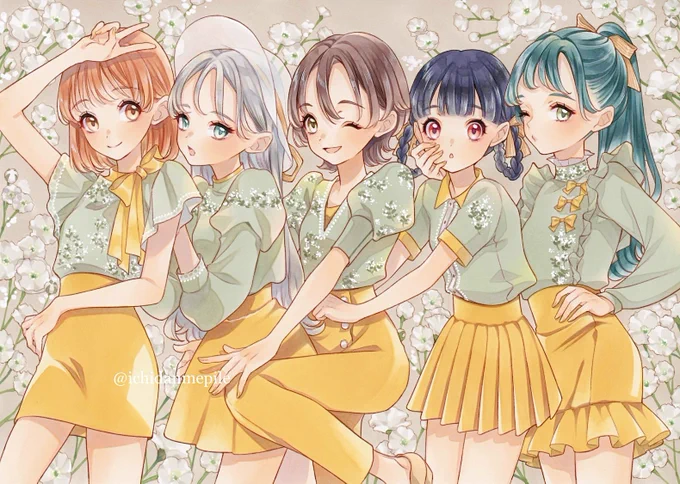 baby's breath完成したー!#コピック #アナログイラスト 