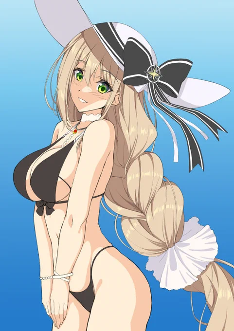 今のところ、こんな感じ。最近の塗り方がぼかしが強めになってきてる感じがしたんで、今回はアニメ塗りを意識してやってます 