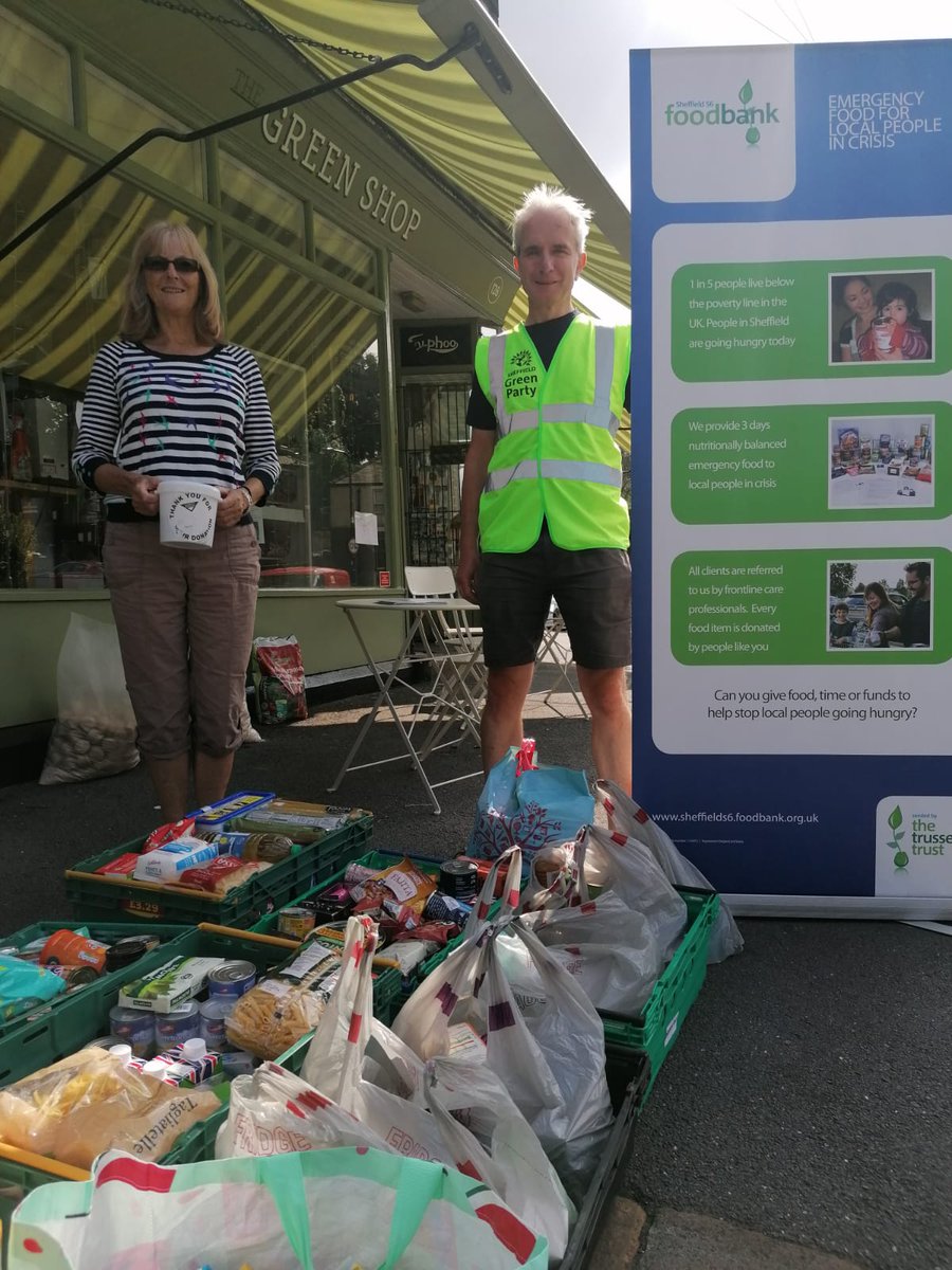 HillsboroGreens's tweet photo. Wonderful response to our S6 foodbank collection on Saturday.
Thank you to the people of Hillsborough who responded so generously to help those in need. https://t.co/UE5x32gTJe