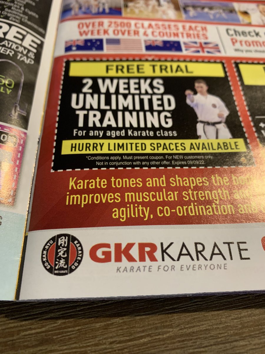 Yep — just signed up - probably a black belt after week one
