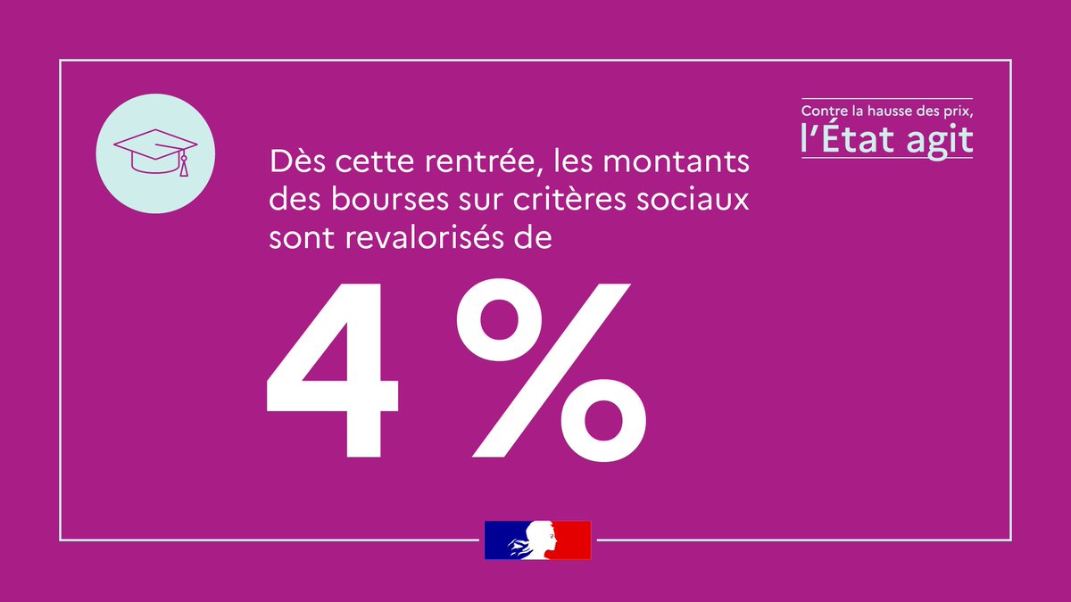 alexIholroyd's tweet photo. L'État protège, l'État agit 🛡

Face à l'inflation, à la rentrée, nous accompagnons l'ensemble des Françaises et Français 🇫🇷 https://t.co/39bkqJRj7O