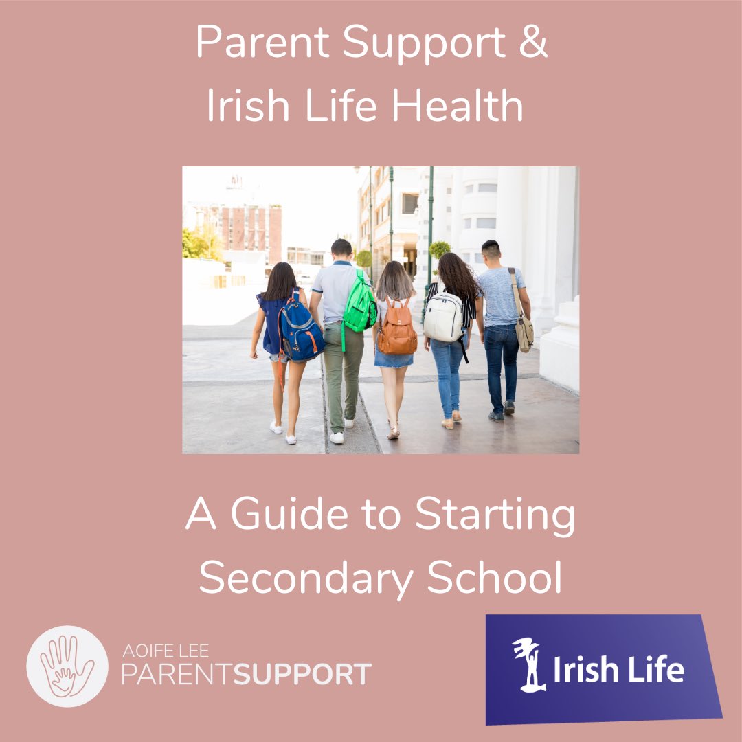 Is your pre-teen or teenager starting secondary this week? Or maybe they’ve had their introductory day already! I write for @irishlifehealth providing my tips on how we can support our kids. Read in full here 👇🏻 irishlifehealth.ie/blog/guide-to-… #parentsupport #teenagers #preteens