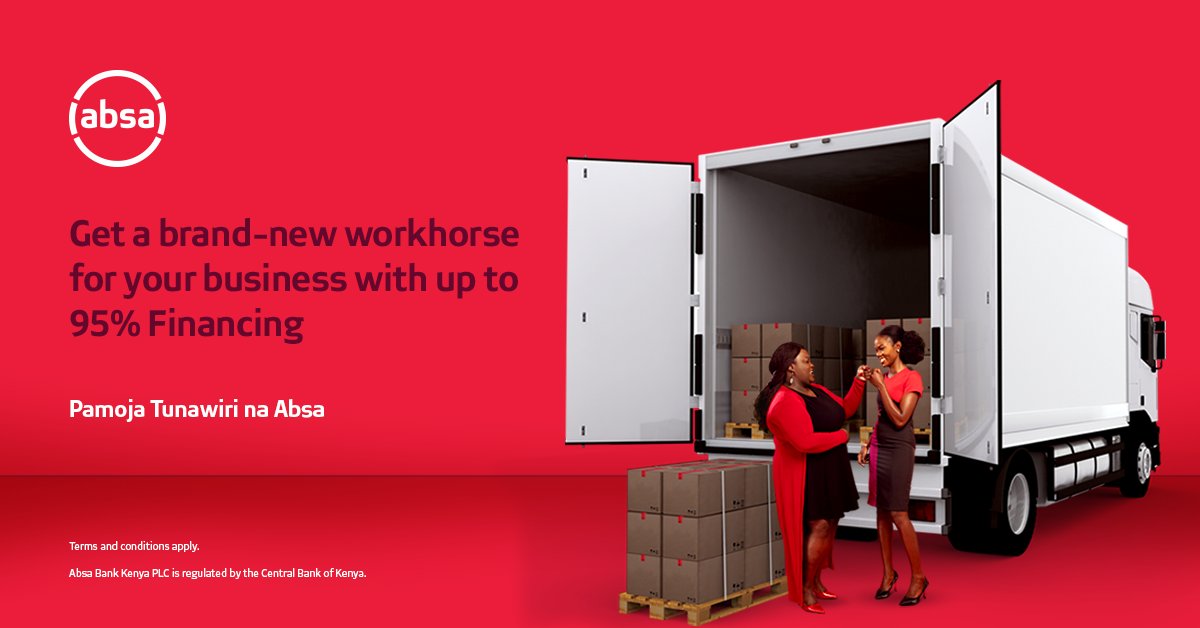 Absa Bank Kenya on Twitter "Need to upgrade your fleet? We have come together with reputable