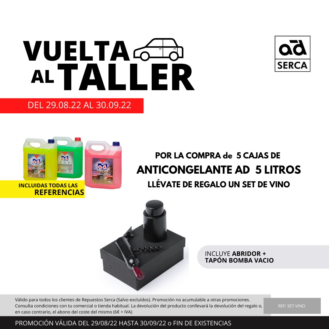 ADSerca's tweet photo. ¿Ya estás de regreso de las vacaciones? 🌅

Para que volver al trabajo sea más fácil, te dejamos este especial "Vuelta al taller"🚗 con las mejores promociones.

¡Aprovéchate! 😎

#ADSerca #Promociones #Ofertas #Talleres #Regalos https://t.co/uloFxAP54H