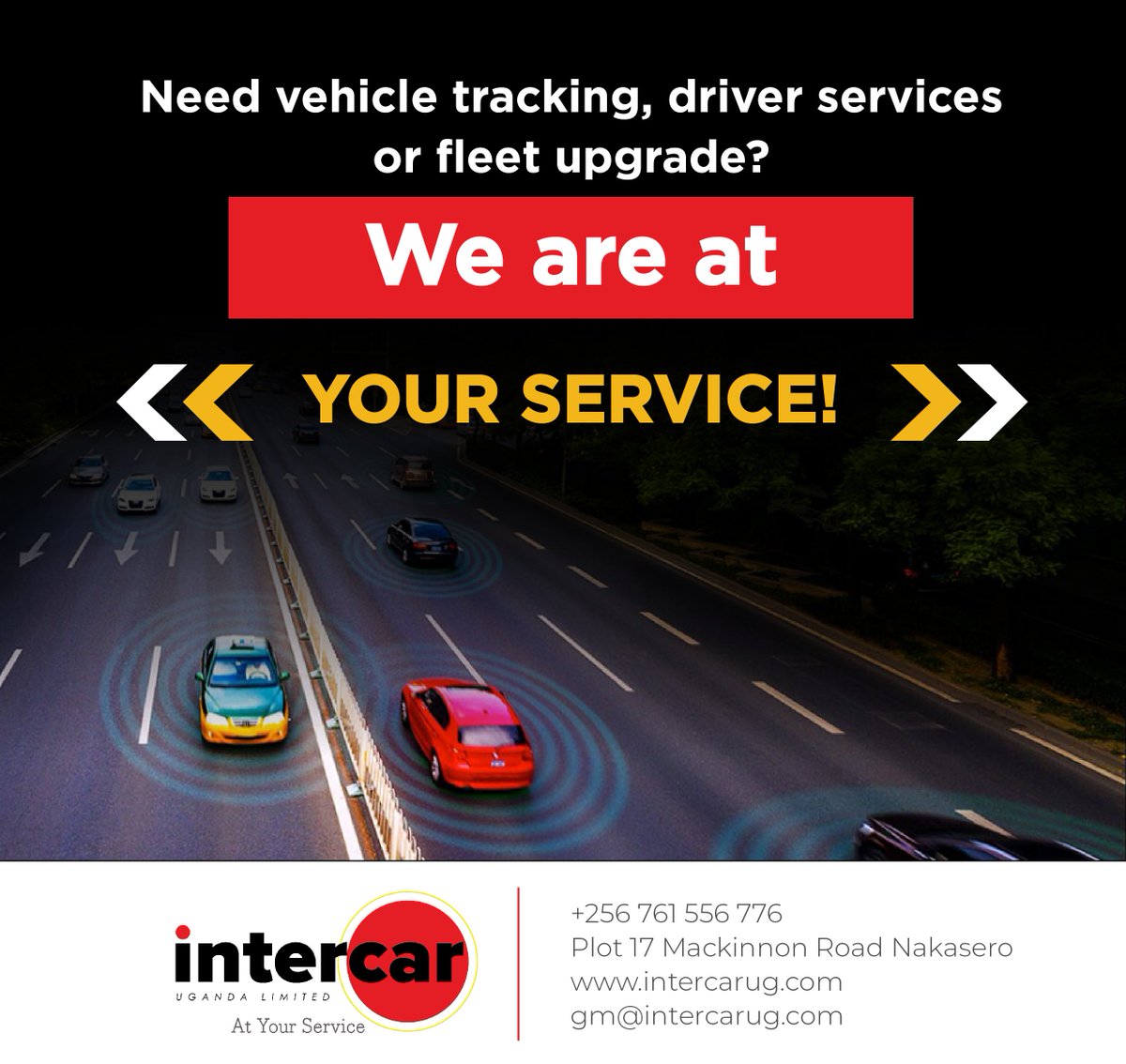 IntercarUganda's tweet photo. Here, we understand everything to do with vehicle tracking, upgrading fleets and offering the best drivers to safely take you places.

Trust us to tailor a service that you'll never forget!

Contact us on 0704789803/0392880190 Let's talk.

#OperationalLease #CarRentalService https://t.co/4VefRACzO0