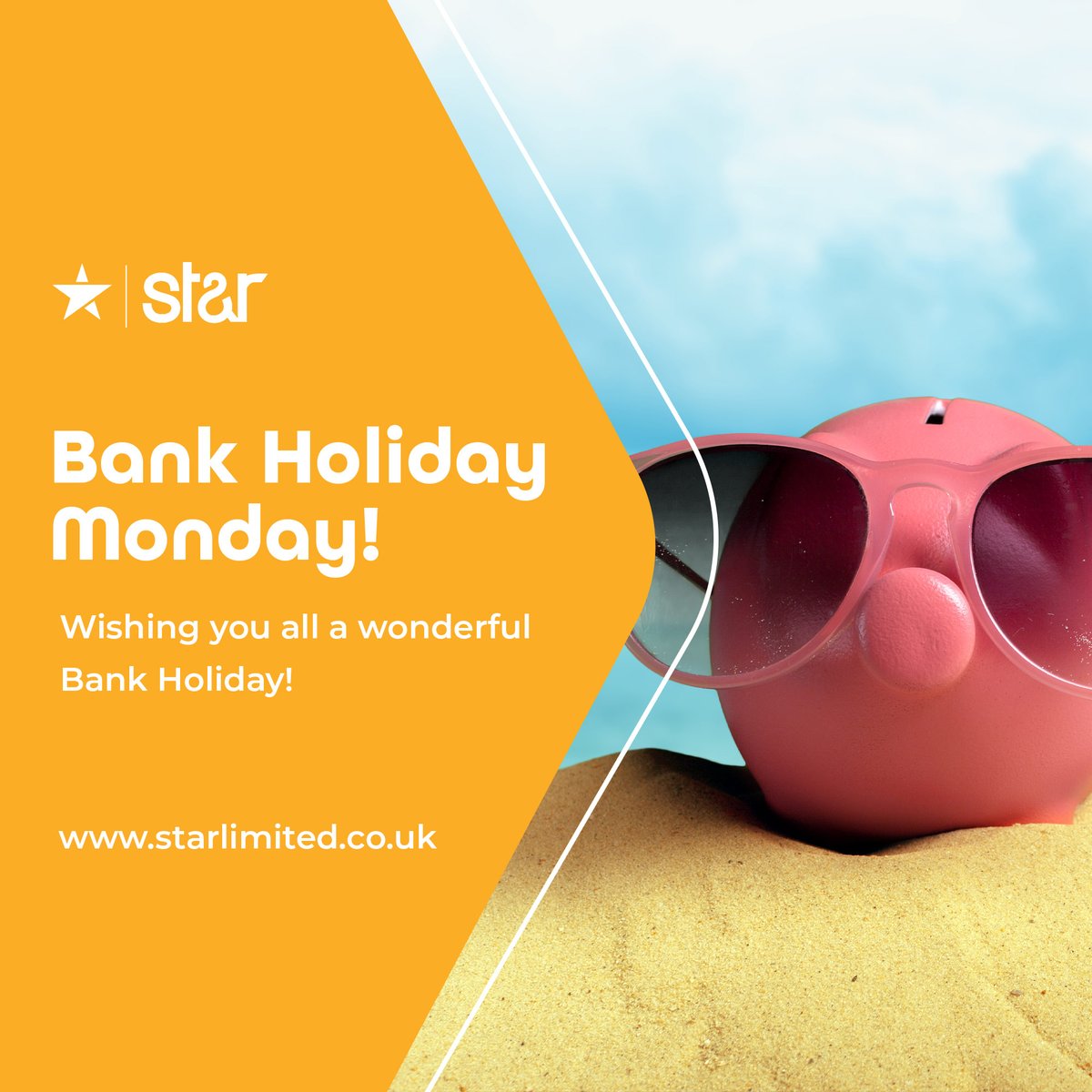 Wishing you all a wonderful Bank Holiday Monday! From all the team at ST&amp;R  ⭐️