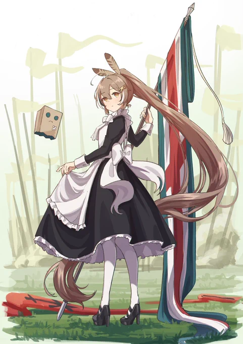 War Council Maids #1 | Mumei#drawMEI 