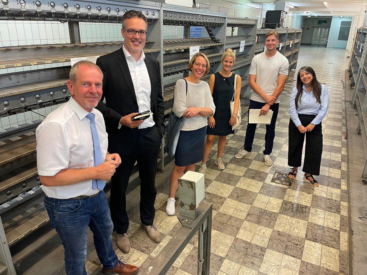 CircularHotspot's tweet photo. Last week, we had the opportunity to visit the event location of the Circular Economy Hotspot 2022! 

We are very excited to co-organize our event at the Prosper-Haniel mine, which carries a spotlight on the history, economy, political and social life in #Bottrop, Germany. https://t.co/XcJ88mTNGG
