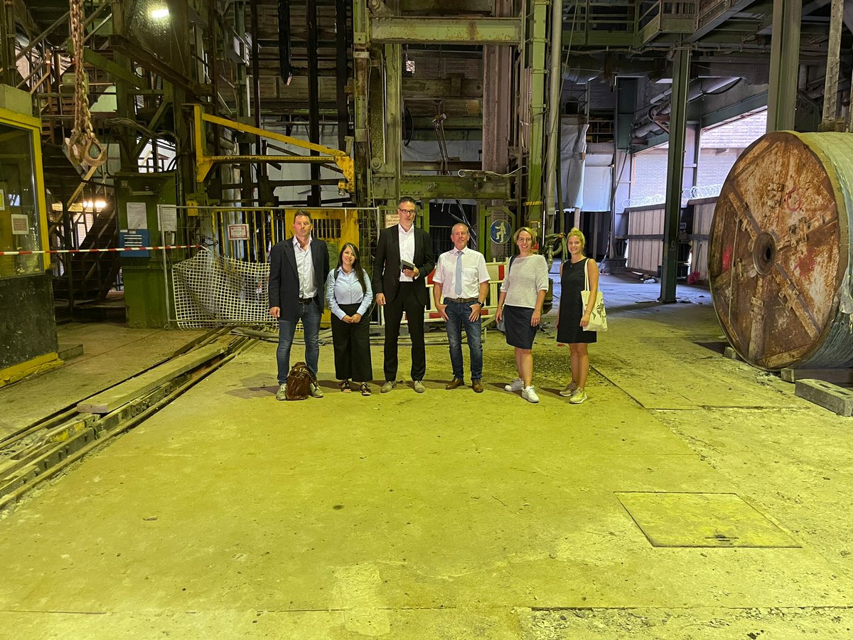CircularHotspot's tweet photo. Last week, we had the opportunity to visit the event location of the Circular Economy Hotspot 2022! 

We are very excited to co-organize our event at the Prosper-Haniel mine, which carries a spotlight on the history, economy, political and social life in #Bottrop, Germany. https://t.co/XcJ88mTNGG