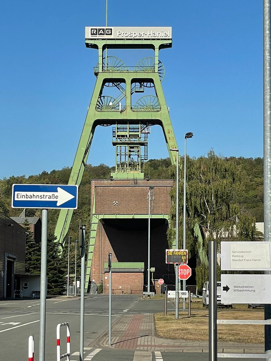 CircularHotspot's tweet photo. Last week, we had the opportunity to visit the event location of the Circular Economy Hotspot 2022! 

We are very excited to co-organize our event at the Prosper-Haniel mine, which carries a spotlight on the history, economy, political and social life in #Bottrop, Germany. https://t.co/XcJ88mTNGG