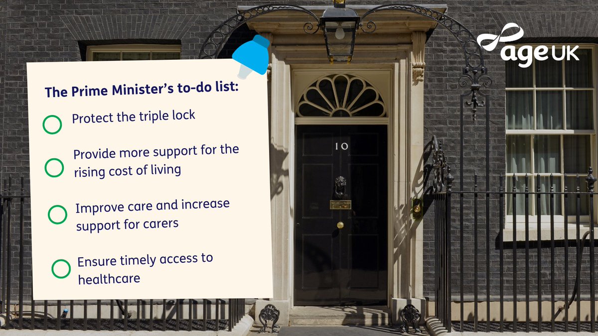 ageukcampaigns's tweet photo. 📣 Older people are facing challenges on multiple fronts, from unaffordable energy bills to little support in health and social care 
  
@RishiSunak @TrussLizz this is our campaigners’ top priorities for if you become PM: 

#PMTopPriority 👇 https://t.co/aiFdvFhFPX