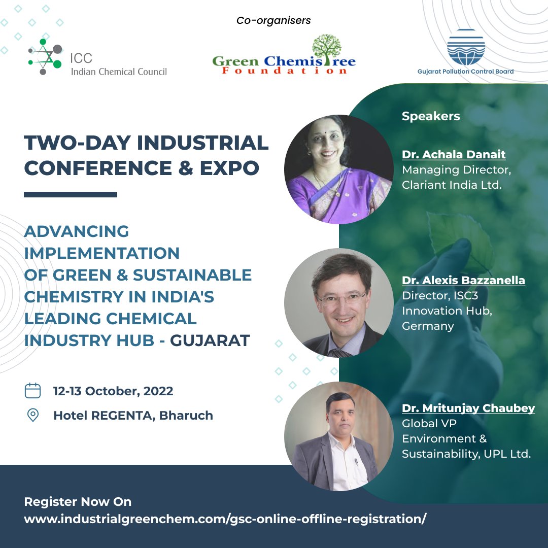 Tweeple22's tweet photo. Hope to see you in October at our TWO-DAY INDUSTRIAL CONFERENCE & EXPO
Mark the dates 12th & 13th Oct 2022.
Register Now: https://t.co/pByfDjC8QN
#green #greenenergy #chemicalindustry #chemicalindustries #conference #conferenceupdates #greenenergysolutions #Chemistry https://t.co/oGvYUJFJ18