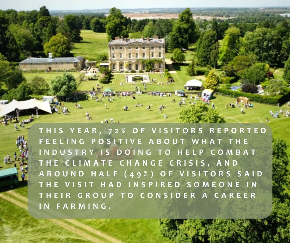 CourteenhallEst's tweet photo. We were delighted to take part in @LEAF_Farming #OpenFarmSunday this year.
Here are some statistics the organisation recorded during events across the country:
Such an important initiative to be a part of with welcoming the local community to come take a look around
#LOFS https://t.co/piKhPLpjEM