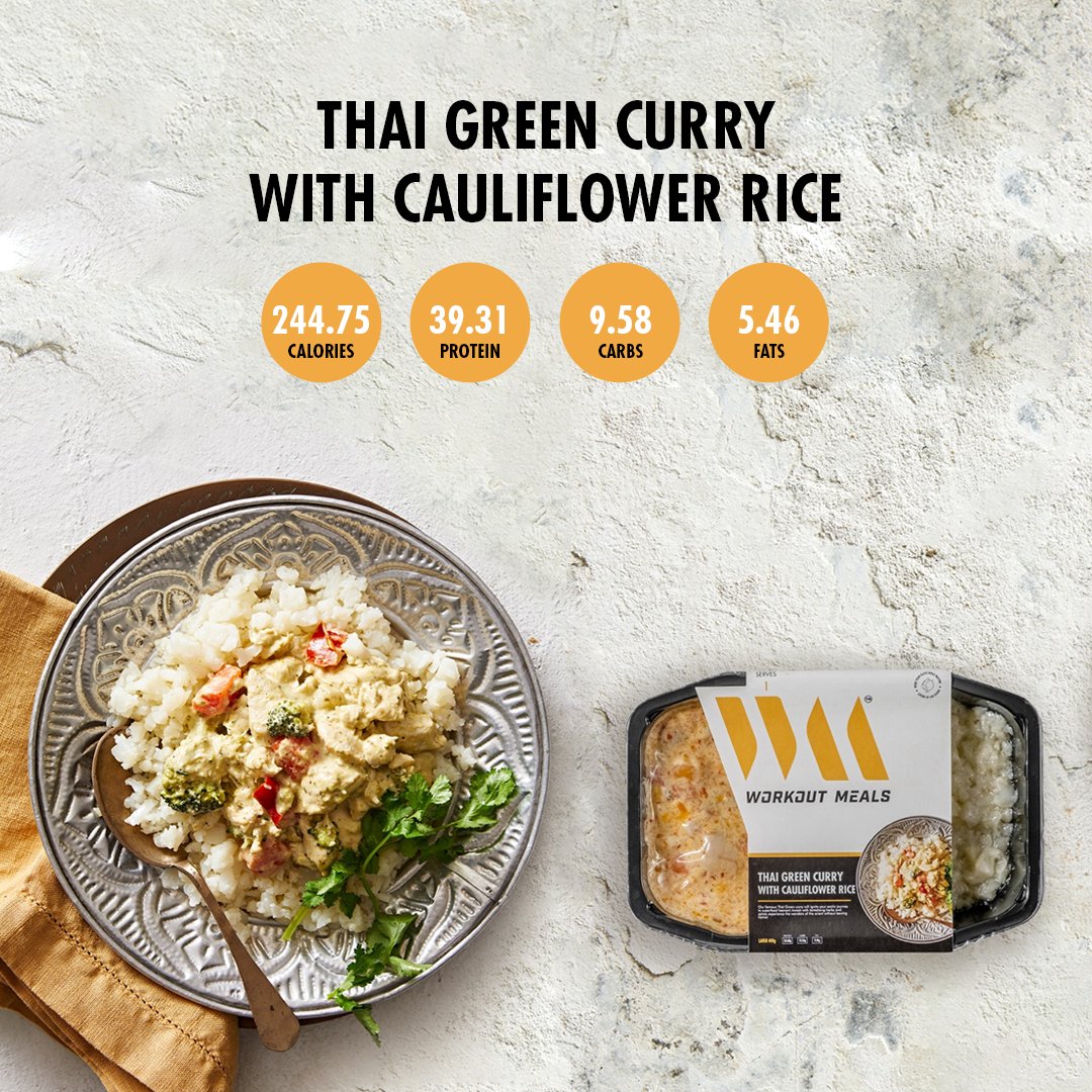 Our famous Thai Green curry will ignite your exotic journey to superfood heaven! Awash with tantalising herbs and spices experience the wonders of the orient without leaving home!

The best bit? Its low carb also 🥰 
#lowcarbdiet #mealprep