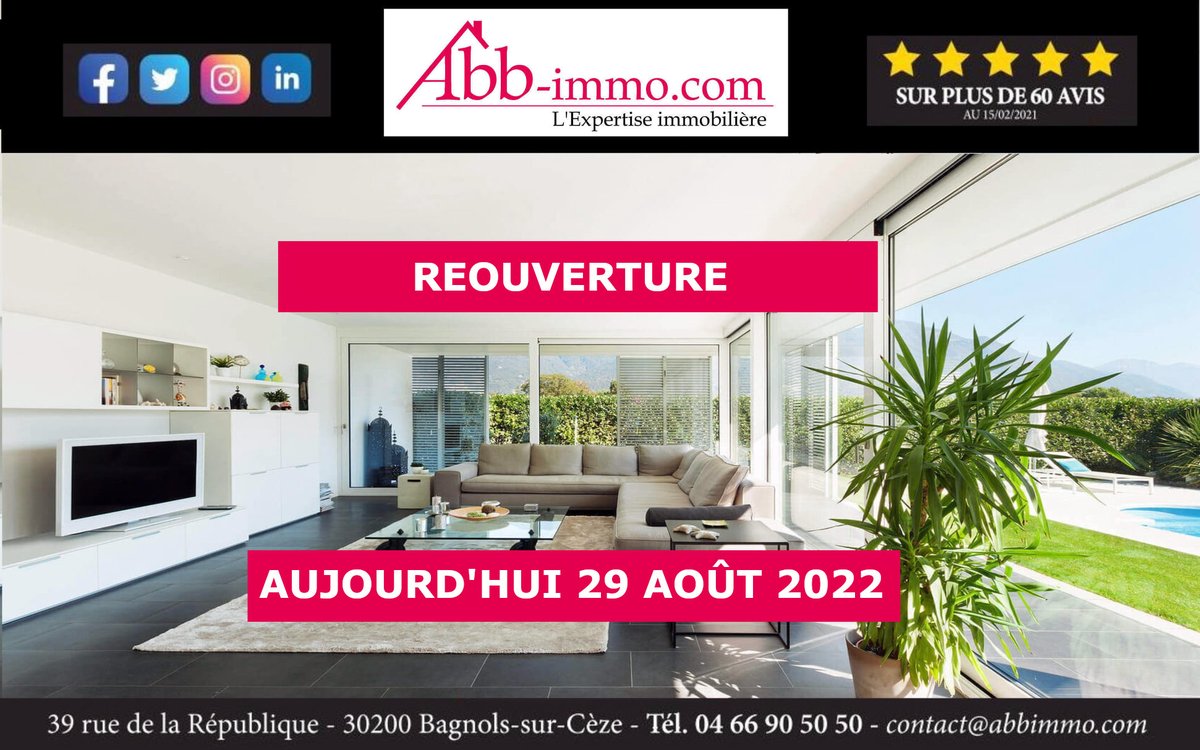 abbimmo's tweet photo. Nous sommes de retour, et espérons que vous avez passé de bonnes vacances et nous vous souhaitons une bonne #reprise.
Comme toujours, nous avons de #bellessurprises pour cette #rentrée2022. https://t.co/gkXsxJnGej