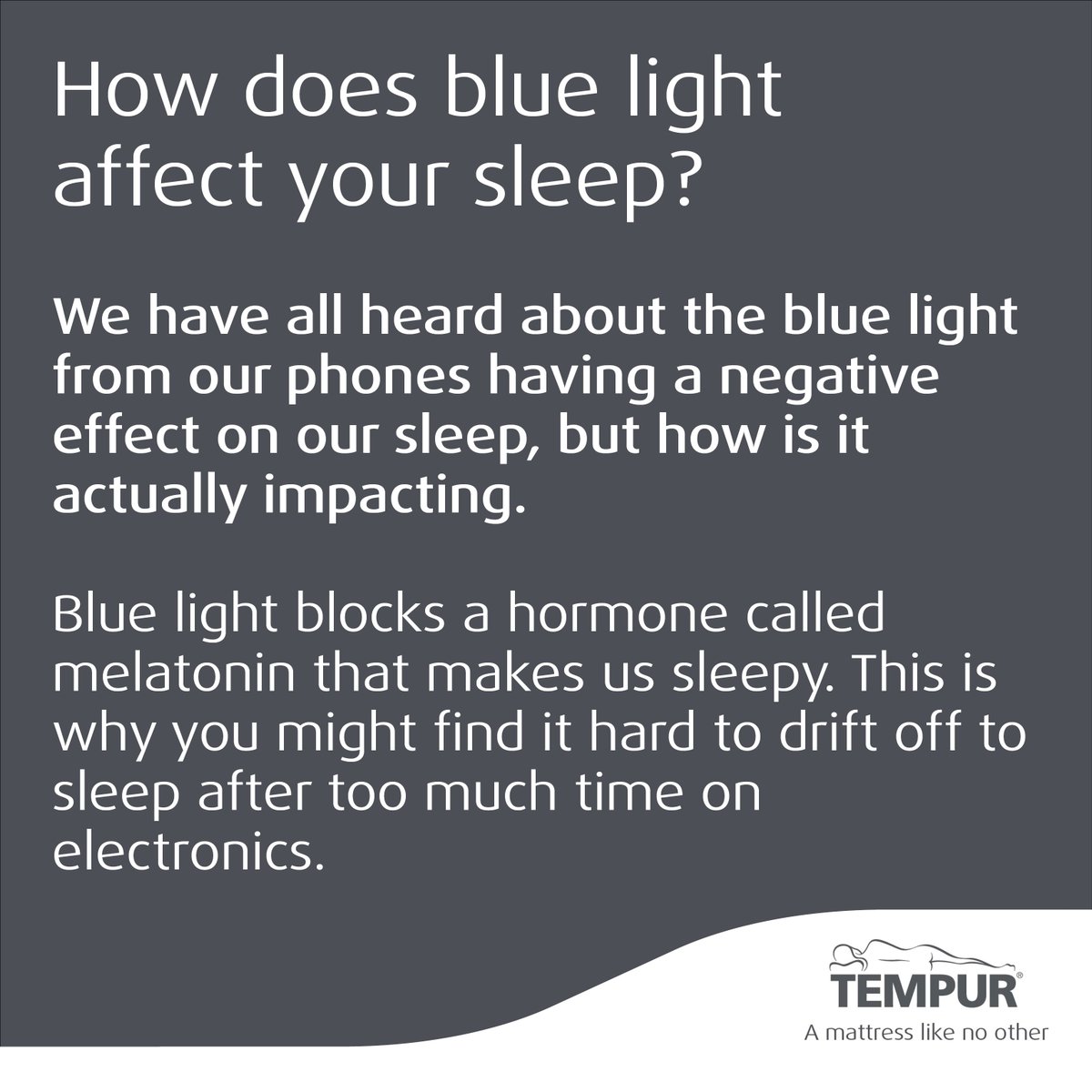 Ever wondered how blue light affects our sleep?