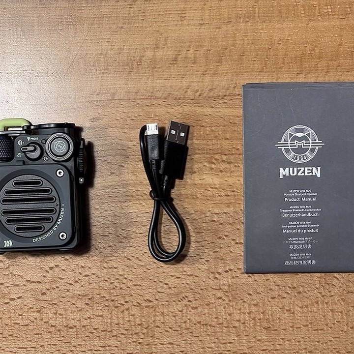 MuzenJ's tweet photo. ストラップが付属しているので、バックに結びつけられ、とても便利です

#muzen #muzenjapan
#muzenwildmini
#ワイヤレススピーカー https://t.co/2u8ZOQOJzE