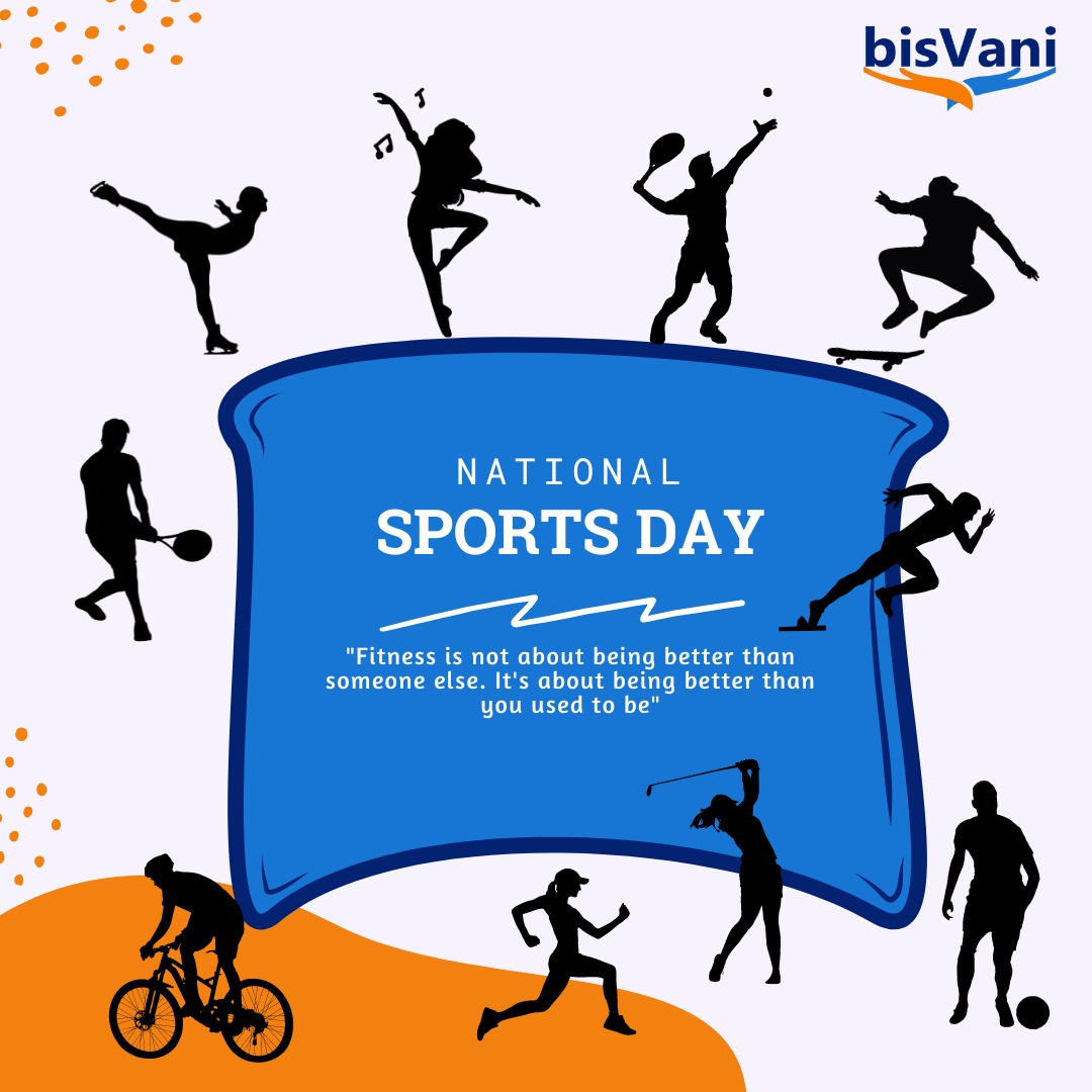 bisvani's tweet photo. bisVani wishes you a Very Happy National sports Day🇮🇳

Stay fit, Stay Healthy!

#Bisvani #bisvanihealthcare #healthcaremarketplace #health #healthy #healthcare #innovationinhealthcare #sports #sportsday #sportsday2022 #stayfit #stayhealthy #nationalsportsday https://t.co/Ydi5f5LgVe