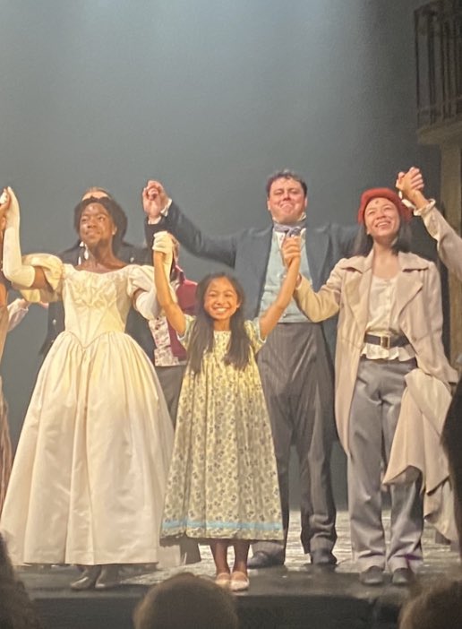 mykgreys's tweet photo. Its been an amazing &amp; best experience for our dear Mischa who’s taken part in the UK tour in one of the famous musical Les Miserables as young Eponine performing at @brumhippodrome this summer! We are extremely proud of you❤️❤️❤️@StBernsPrimary #youngperformer #musical https://t.co/TTzUXVguTa