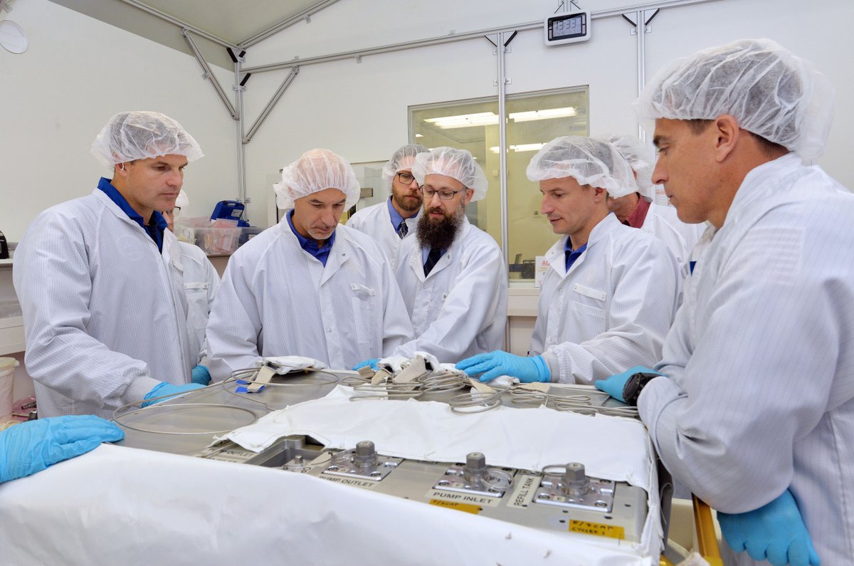 CERN (@cern) on Twitter photo These photos from 2019 show <a href="/Space_Station/">International Space Station</a> astronauts getting to grips with the cooling system technology of the Alpha Magnetic Specrometre.
A few months later, <a href="/astro_luca/">Luca Parmitano</a> and <a href="/AstroDrewMorgan/">Astronaut Andrew “Drew” Morgan</a> contributed to repairing the AMS detector aboard the ISS.
home.cern/news/news/expe… These photos from 2019 show <a href="/Space_Station/">International Space Station</a> astronauts getting to grips with the cooling system technology of the Alpha Magnetic Specrometre.
A few months later, <a href="/astro_luca/">Luca Parmitano</a> and <a href="/AstroDrewMorgan/">Astronaut Andrew “Drew” Morgan</a> contributed to repairing the AMS detector aboard the ISS.
home.cern/news/news/expe…