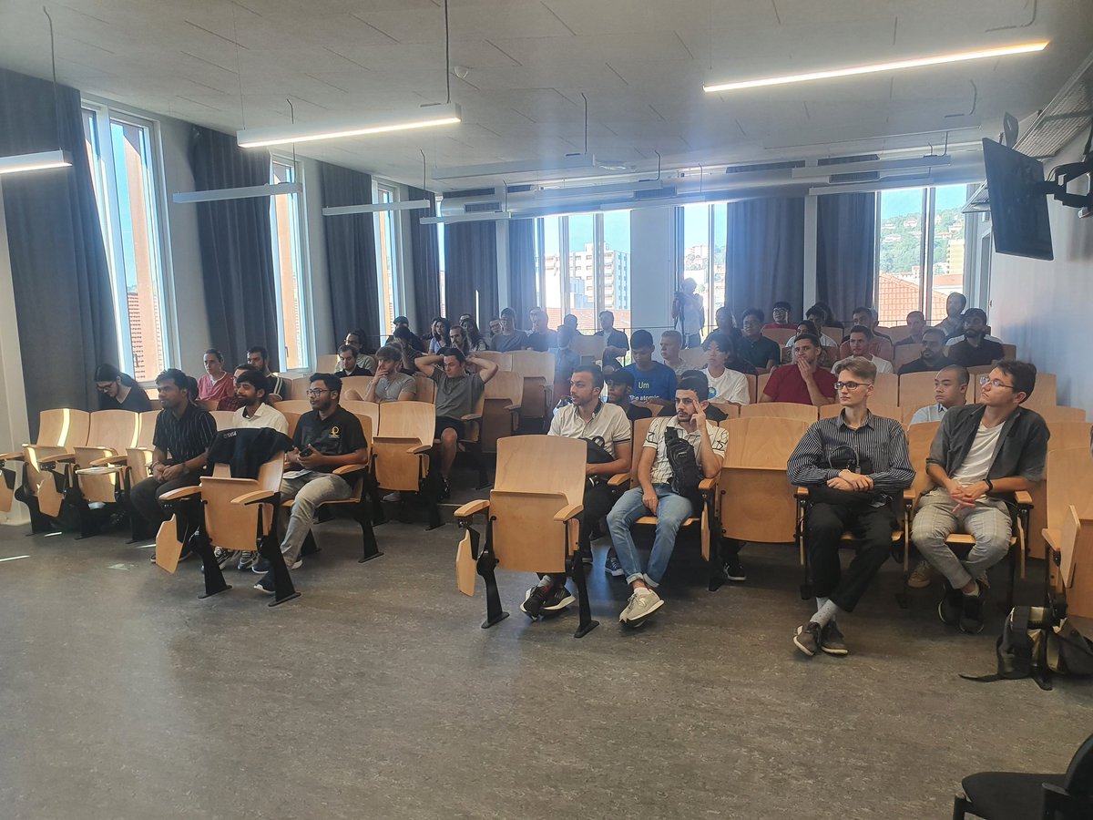 DegreeMldm's tweet image. Induction Week 2022 has just started! Welcome to Intake 2022 of students. Here are all students of our different international programmes! We will introduce you them later today! Stay tuned. #IW2022 #MLDM @OivmD #machinelearning #datamining @Univ_St_Etienne @ManutechSleight