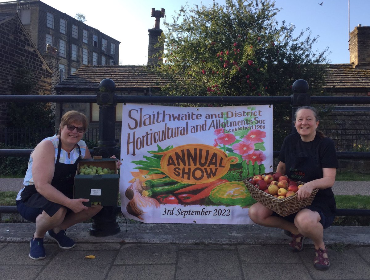 Saturday 3rd September is our Slaithwaite Horticultural Show. We are proud to be the venue sponsor. All welcome. Exhibits by 12noon, public viewing from 330pm.  #slaithwaite