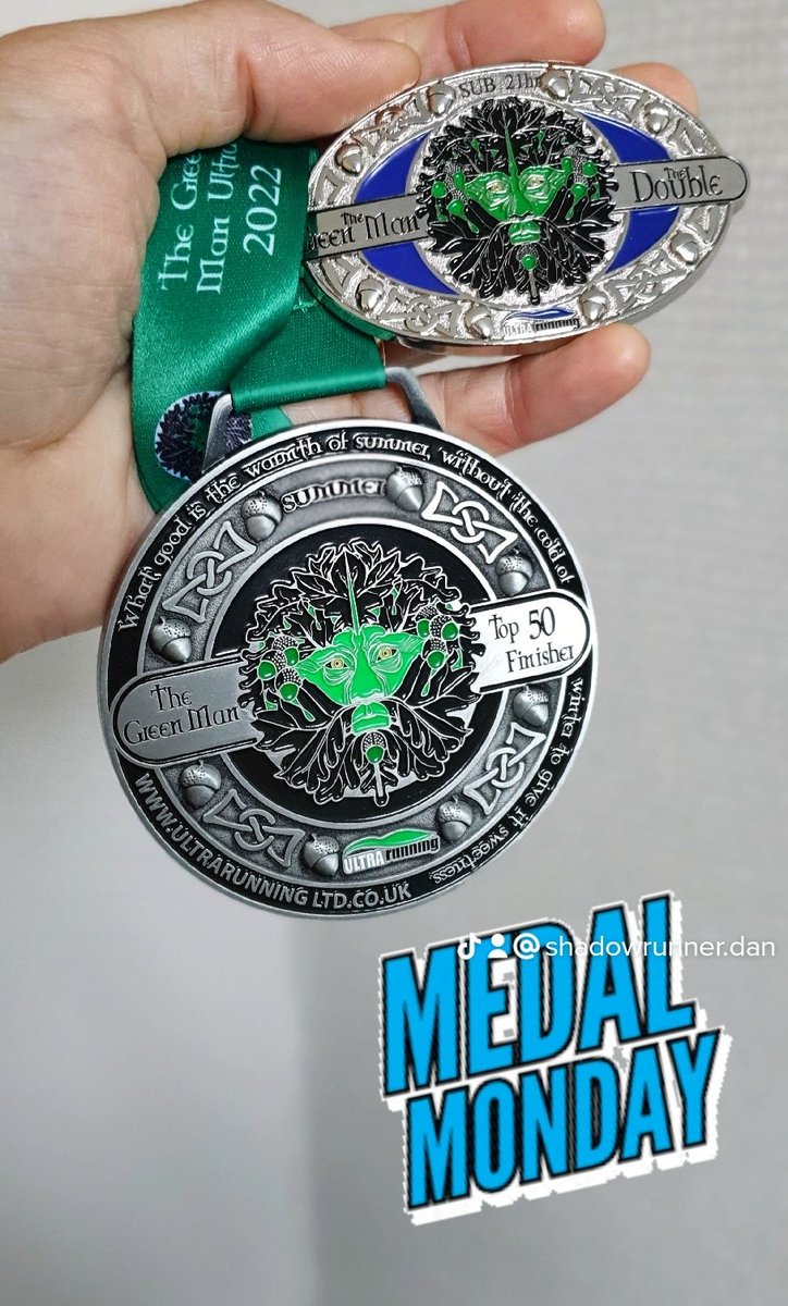 shadowrunnerdan's tweet photo. The Greenman Ultra medals are beautiful bits of heavy metal.

75km around the circumference of Bristol using the Community Forest path.

@ultrarunninglimited https://t.co/7Q6TLNutwx