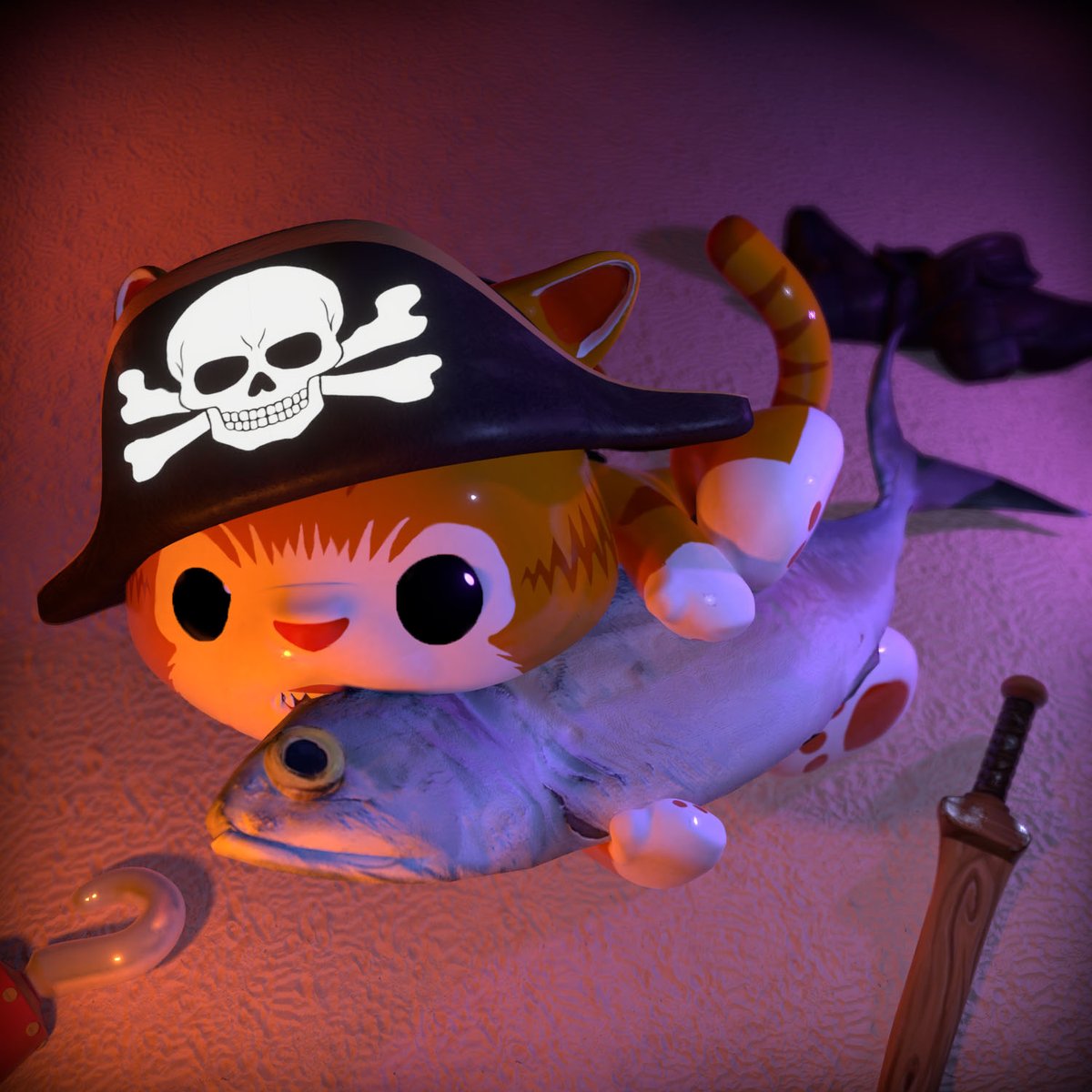 BlipperCats's tweet photo. Thanks for grabbing  our #TezTuna piece
@naevio3d
@ogusko
caseylyne.tez  
@misbeavin 
@pimmyisrising 
@AngelaKStout
and anonym collectors.
an airdrop of "merdeka 77" is sent to your wallet

leftover of both pieces are burned!!

#TunaTime #teztunaevent #tezosart #CleanNFT https://t.co/kzj81vN98q